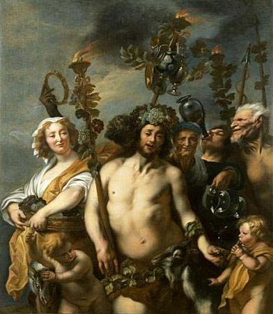 Jacob Jordaens Triumph of Bacchus oil painting image